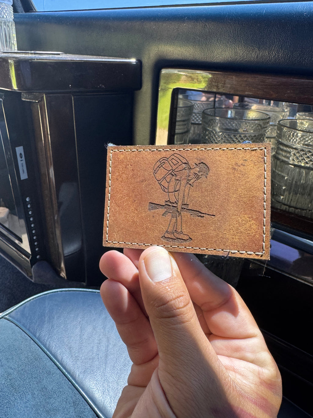 Leather Patch #8