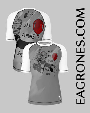 We're All Clowns Rash Guard