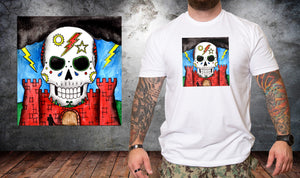 Red Castle Skull