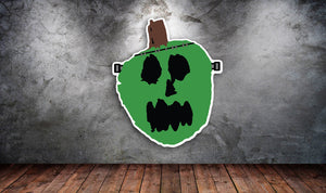 Franken Pumpkin Sticker