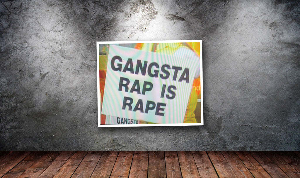 Gangsta Rap Sticker