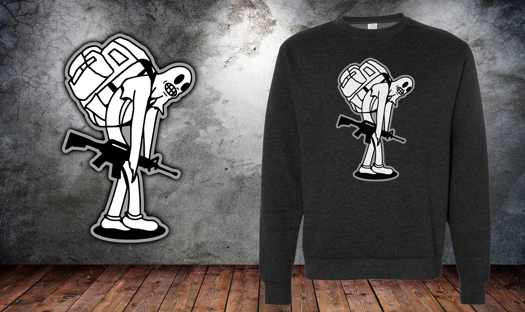 Keep Going Ghost Sweater