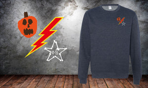 Pumpkin Bolt Bones DUI Sweater