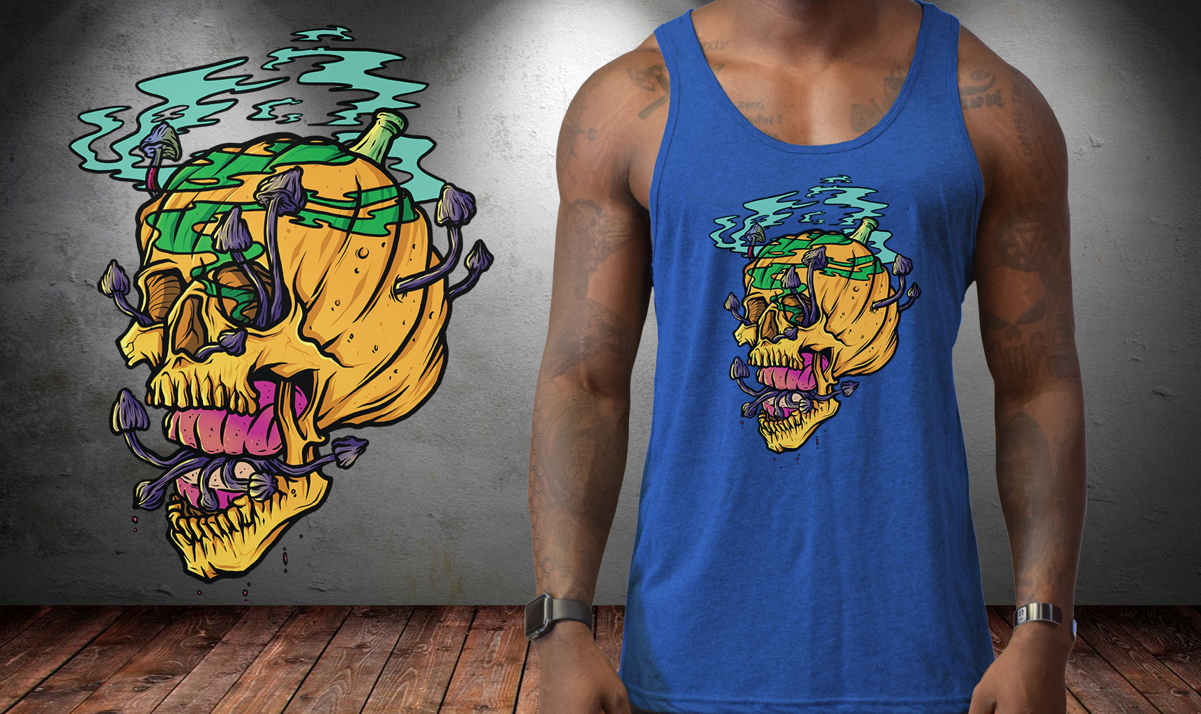 OG Hazy Skull Tank