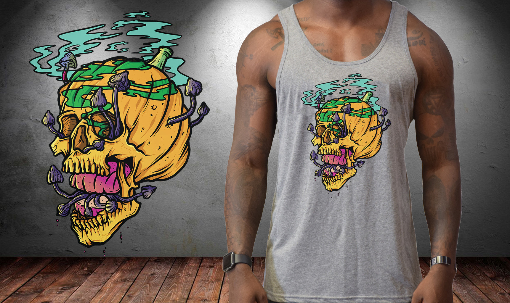 OG Hazy Skull Tank