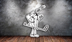 Mine Sweeper Sticker