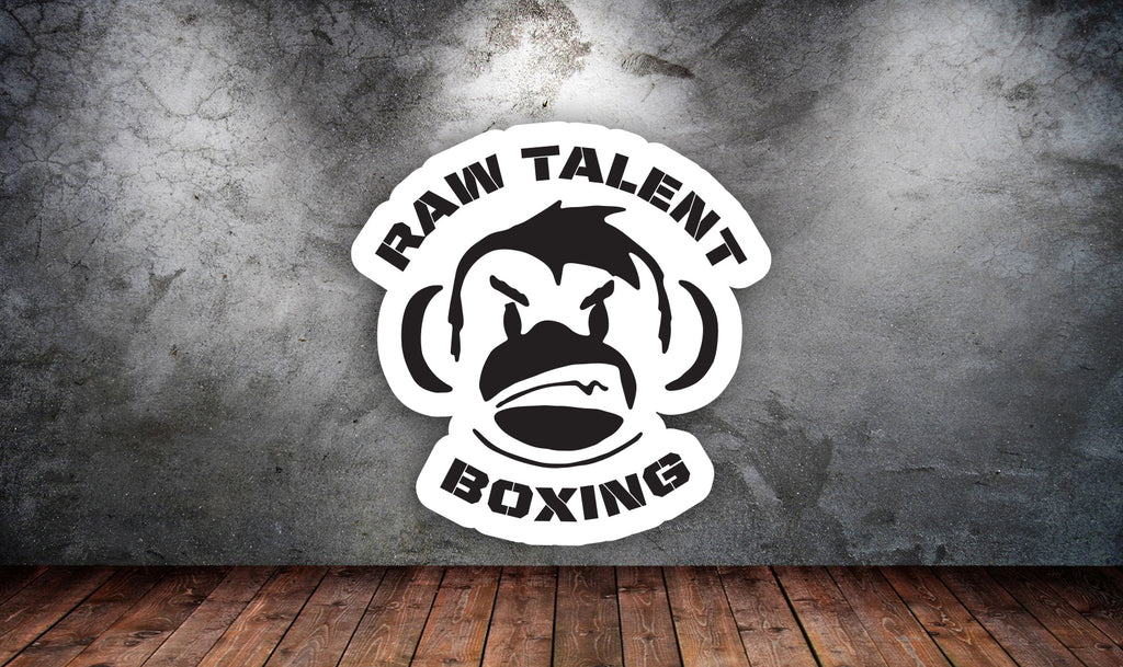 Raw Talent Boxing Logo Sticker