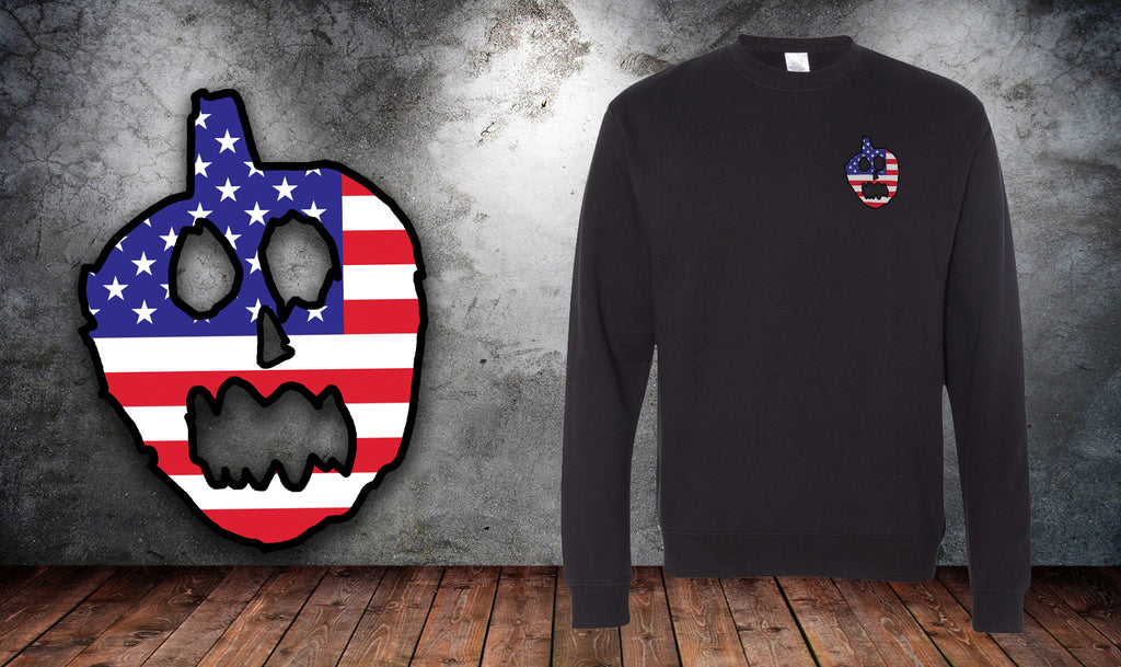 USA Pumpkin Sweater