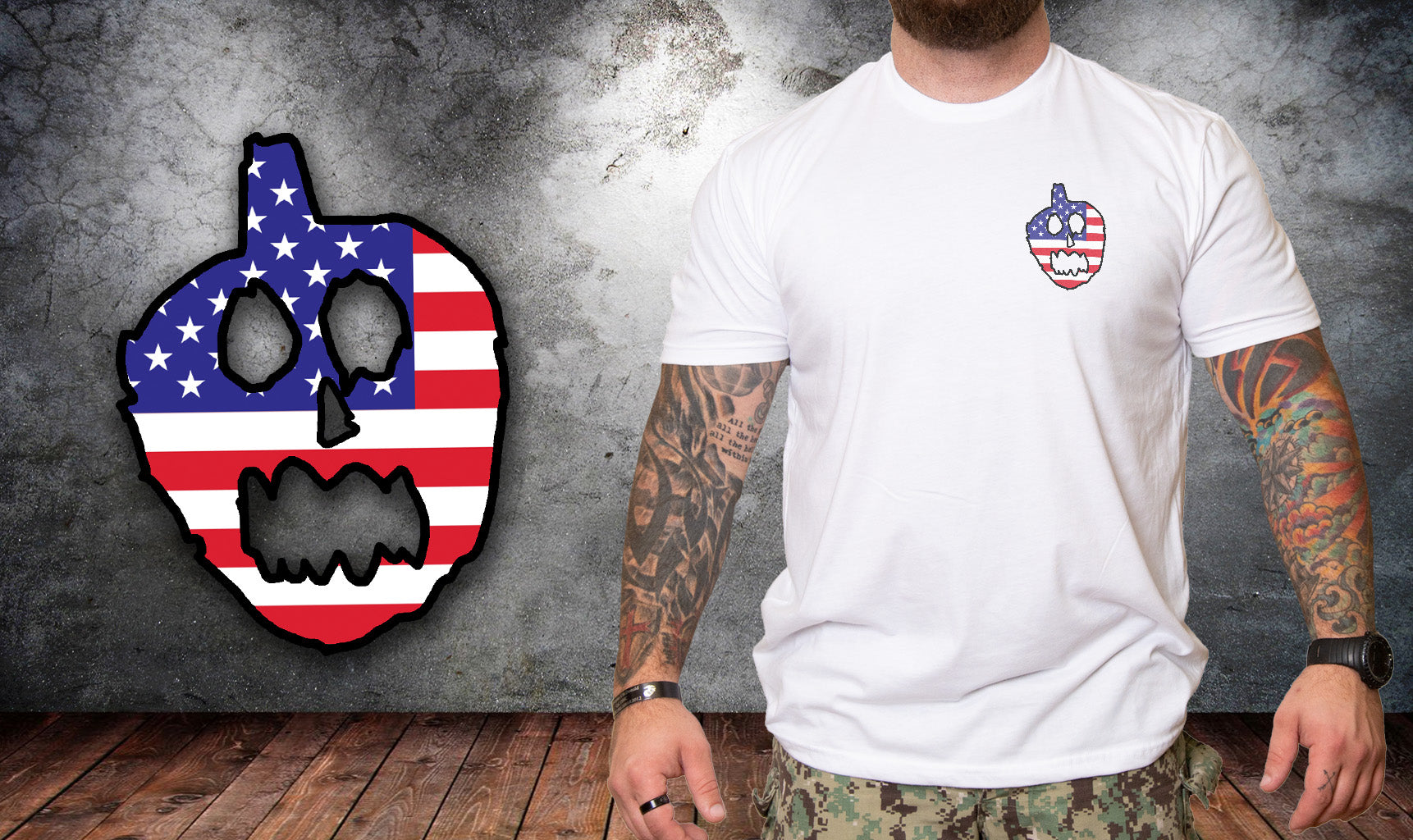 USA Pumpkin T-Shirt