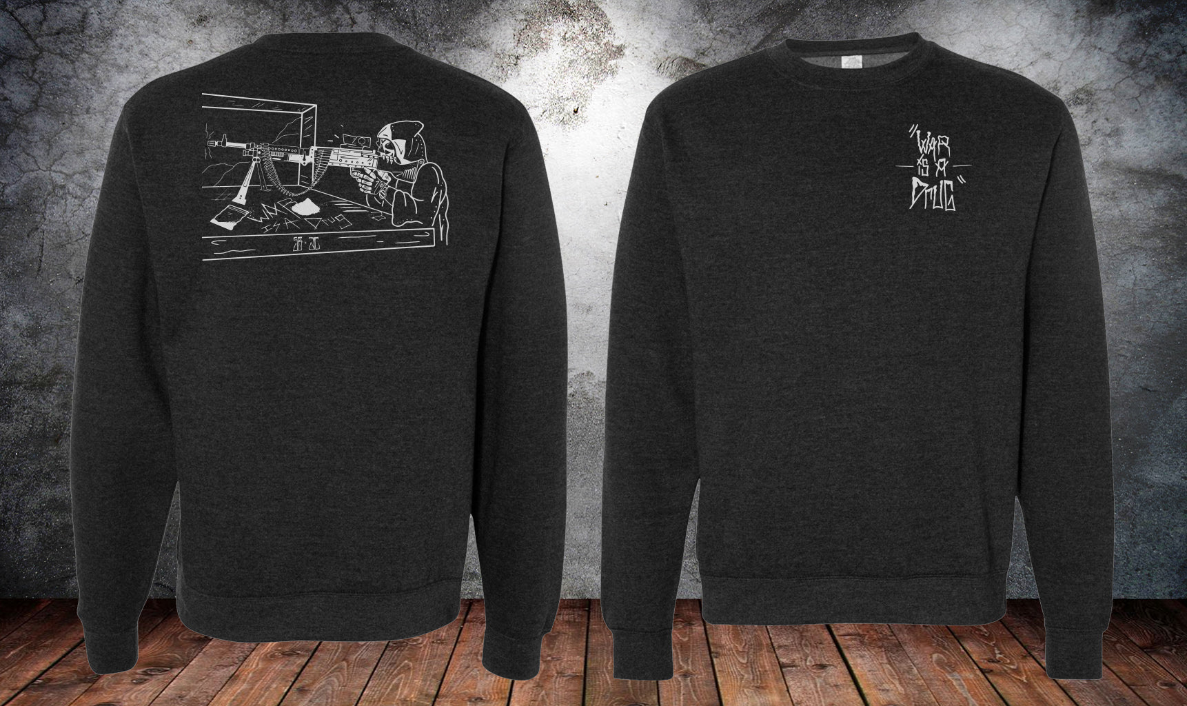 War Is A Drug Sweater